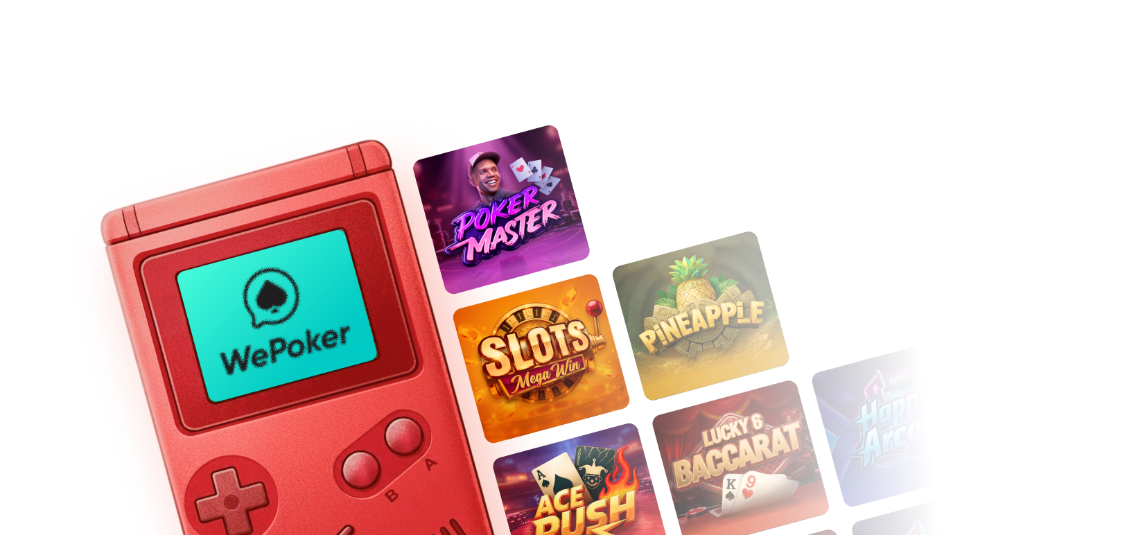 WePoker Windows 台式电脑牌桌界面